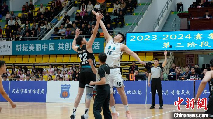 2023-2024赛季中国篮球发展联赛第三阶段在宁夏灵