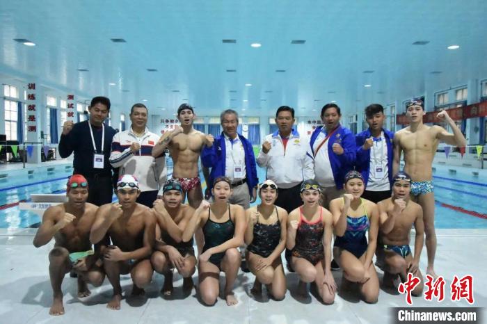 柬埔寨代表团访问广西慰问运动员备战东南亚运