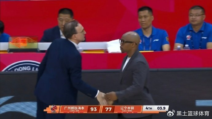 辽宁男篮爆冷不敌广州男篮 排名下滑引主帅赛后